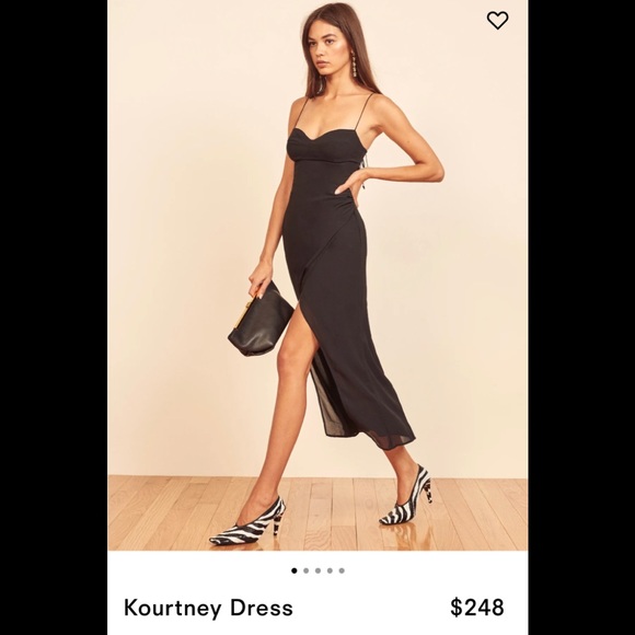 Reformation Dresses & Skirts - Reformation kourtney black dress 6 - NWT 🔥